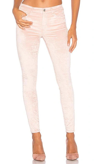 7 For All Mankind Ankle Skinny In Blush