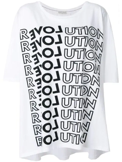 Each X Other Revolution T-shirt In White