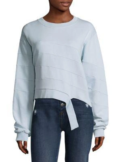 Each X Other Cut-out Sweatshirt In Light Blue