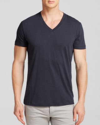 Theory Koree V-neck T-shirt In Eclipse | ModeSens
