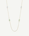 Ann Taylor Crystal Layering Necklace In Multi