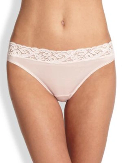 Hanro Moments High-cut Briefs In Pale Mauve