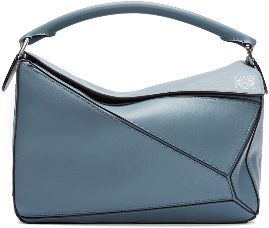 puzzle bag stone blue