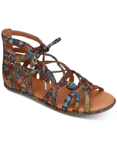 Gentle Souls By Kenneth Cole Women's Break My Heart Sandals Women's Shoes In Multi