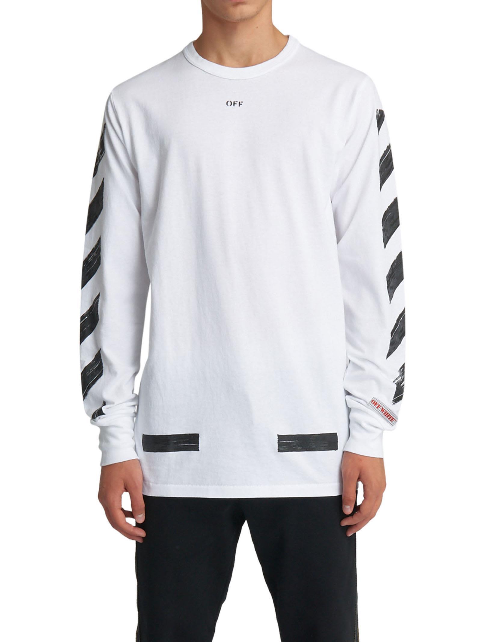 Off-white Long Sleeve Off White Tshirt | ModeSens