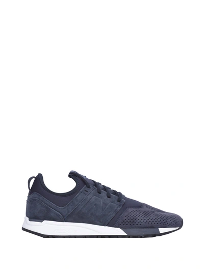 New Balance 247 Blue Suede Sneakers