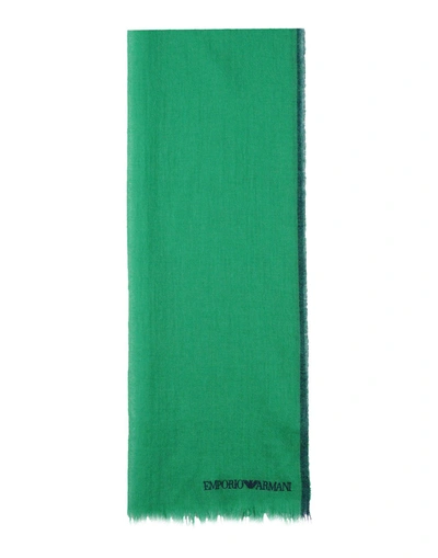 Emporio Armani 装饰领与围巾 In Green