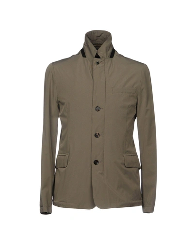 Moorer Jacket In Lead