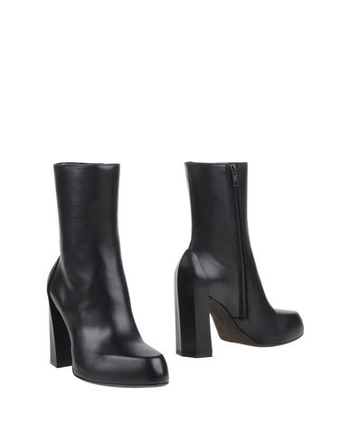 Ann Demeulemeester Curved Heel Boots In Black | ModeSens