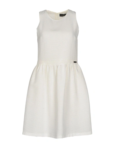 Alessandro Dell'acqua Short Dress In White