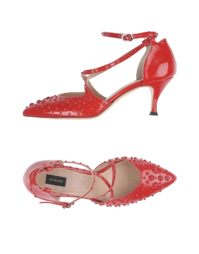 Pinko Pumps In Red