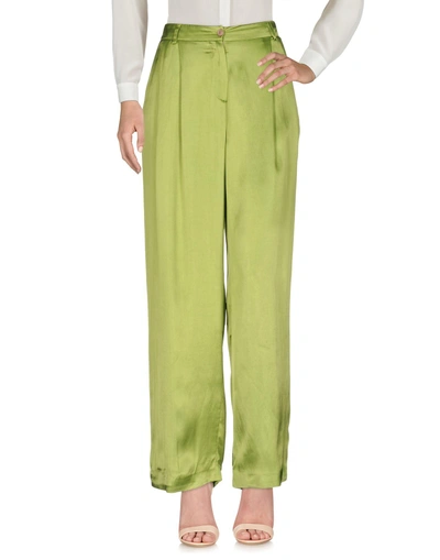 Alessandro Dell'acqua Casual Pants In Light Green