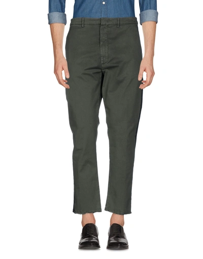 Pence Casual Pants In Military Green