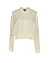 Pinko Silk Shirts & Blouses In Ivory