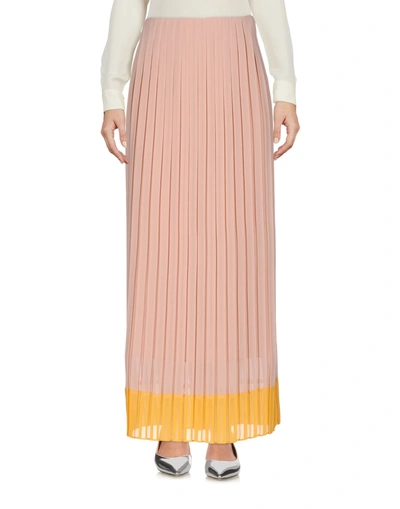 Alessandro Dell'acqua Long Skirts In Pink