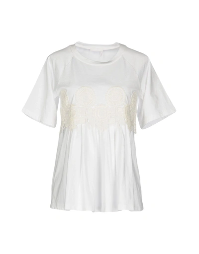 Chloé T-shirts In White