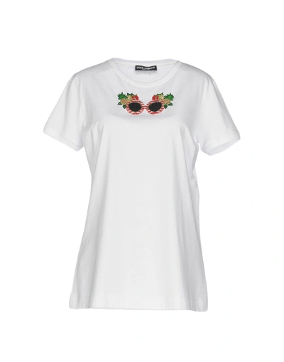 Dolce & Gabbana T-shirts In White