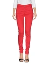 Armani Jeans Denim Pants In Red
