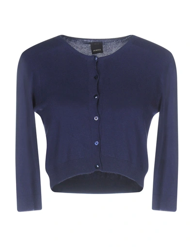 Pinko Cardigans In Dark Blue