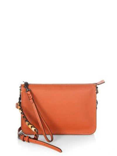 Coach 1941 Link Soho Leather Crossbody Bag In Vermilion