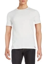 Ralph Lauren Short-sleeve Crewneck Cotton Tee In White