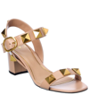 Valentino Garavani Valentino Roman Stud 60 Leather Sandal In Pink