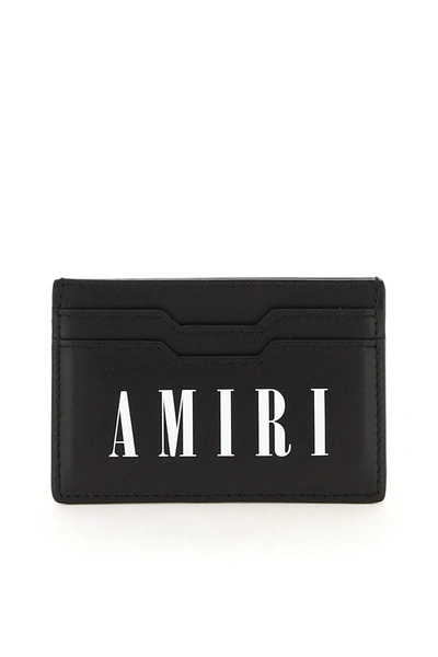 Amiri Logoed Cardholder In Black