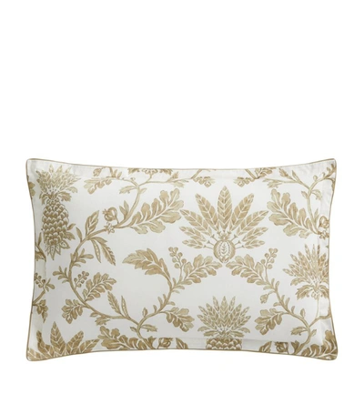 Alexandre Turpault Cotton Baroque Oxford Pillowcase (50cm X 75cm) In Gold