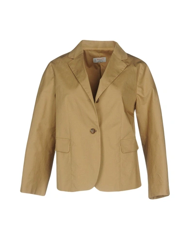 Alberto Biani Blazer In Sand