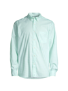 Vineyard Vines Gingham On-the-go Brrr Classic Fit Shirt In Crystal Blue