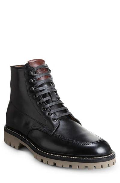 Allen Edmonds Freeport Apron Toe Boot In Black Leather