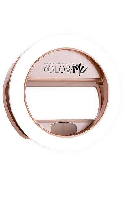 Impressions Vanity Glowme 2.0 Usb Rechargeable Led Selfie Ring Light In Metallic Copper