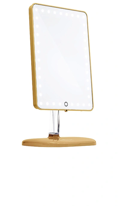 Impressions Vanity Touch Pro Led Makeup Mirror With Bluetooth In Champagne Gold
