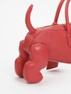 Thom Browne Women's Red Hector Pebble Grain Bag