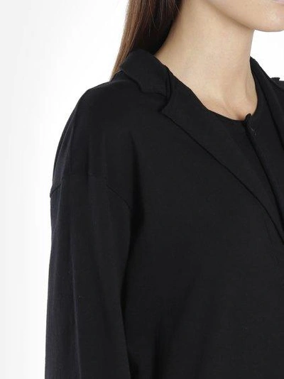 Yohji Yamamoto Women's Black Coat