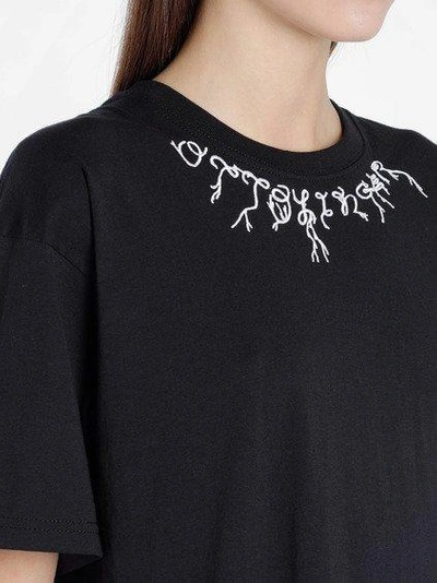 Ottolinger Women's Black Embroidered Logo T-shirt