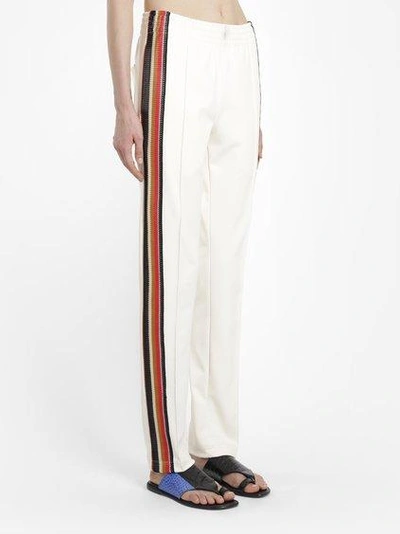 Wales Bonner Women's Off-white Palms Trackpant With Crochet Detail In Off White
