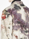 Yohji Yamamoto Painted Print Blazer Jacket In Beige