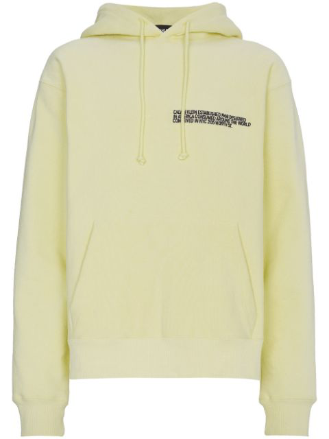 canary yellow sweatshirt