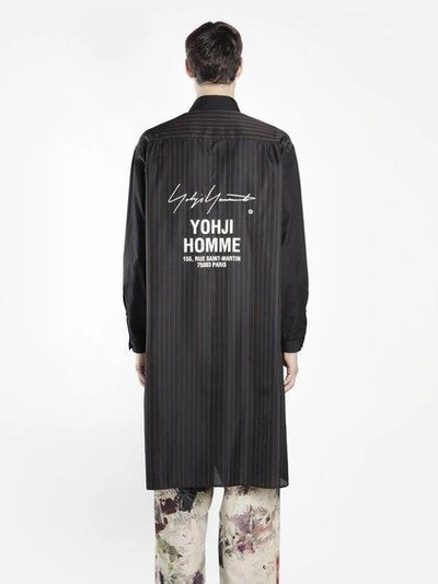 Yohji Yamamoto Men's Black Staff Shirt