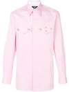 Calvin Klein 205w39nyc Western Shirt In Pink