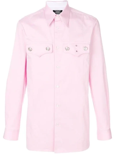 Calvin Klein 205w39nyc Western Shirt In Pink