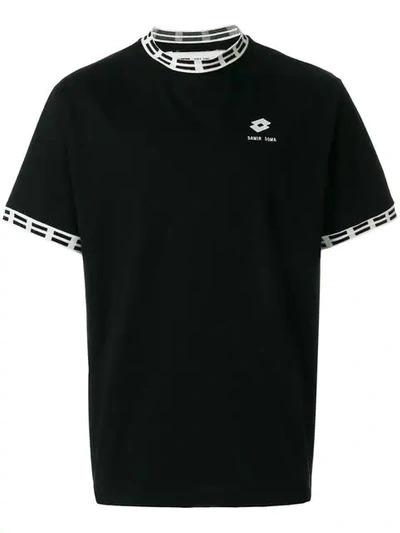 Damir Doma Lotto Cotton Jersey T-shirt In Black