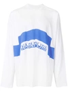 Napa By Martine Rose Oversized-sweatshirt In Colour-block-optik In Multicolor