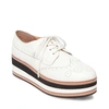 Steve Madden Greco Platform Oxford In White