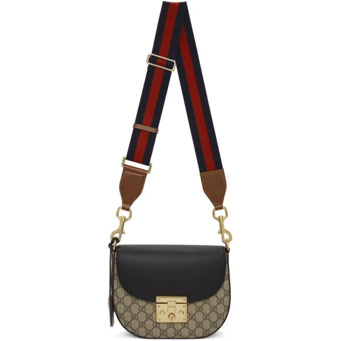 brown and black gucci bag