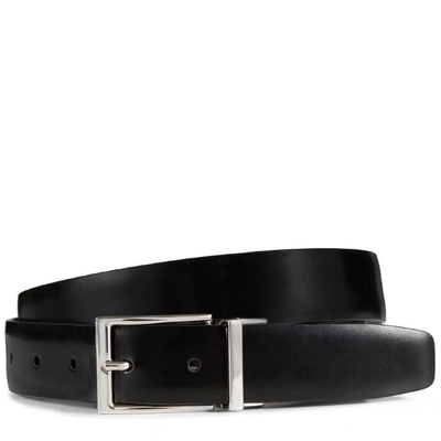 Tod's Leather Belt In Brown,black