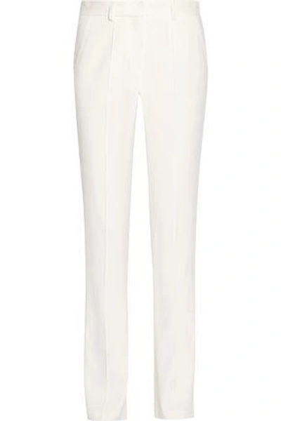 Adam Lippes Woman Stretch-wool Wide-leg Pants Ivory