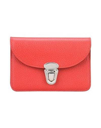 Cambridge Satchel Wallet In Red