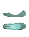 Melissa Ballet Flats In Turquoise